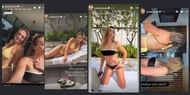 Screengrab from Paula Badosa's Instagram stories